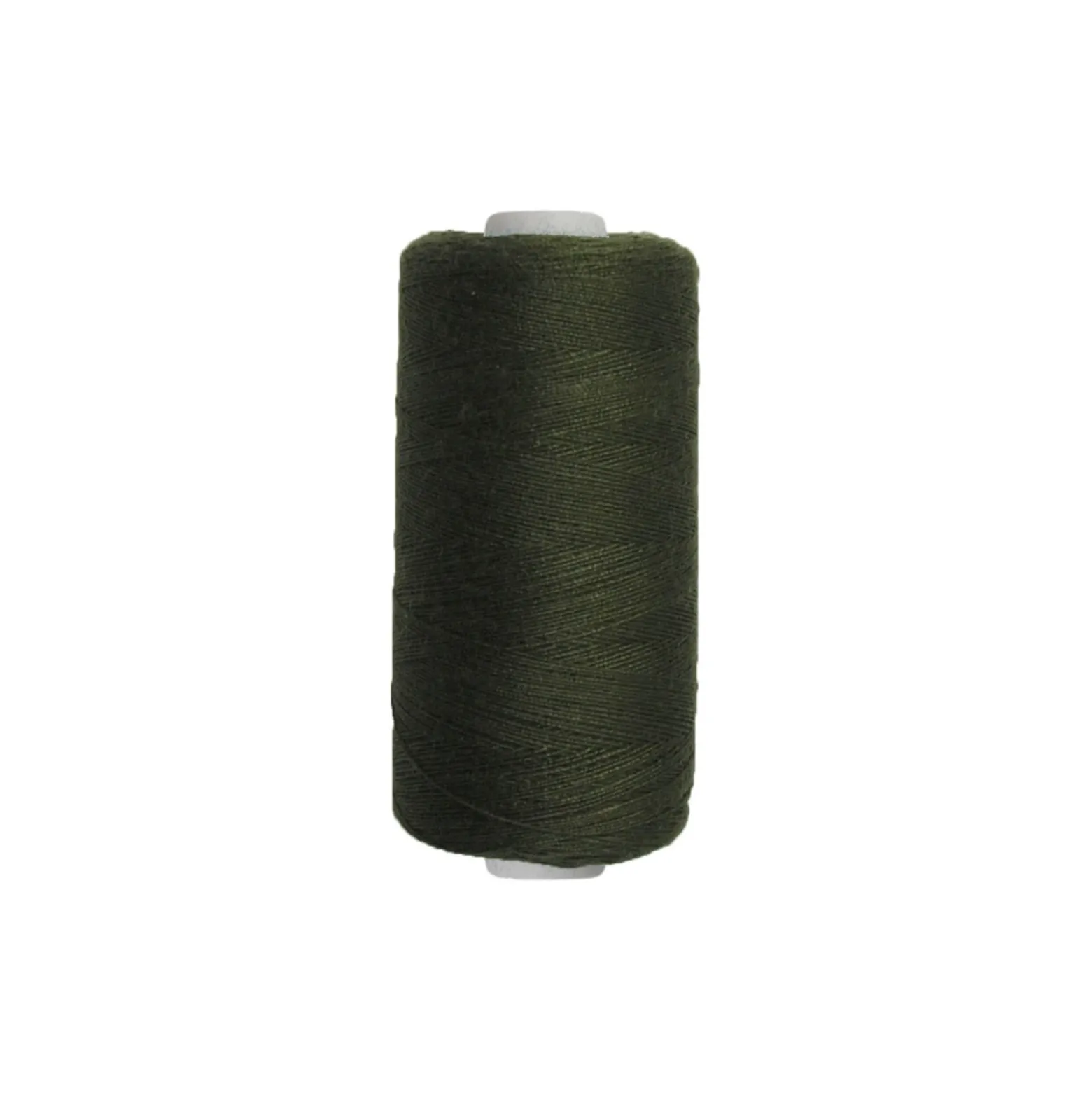 Fil polyester tous tissus - vert militaire - 500m