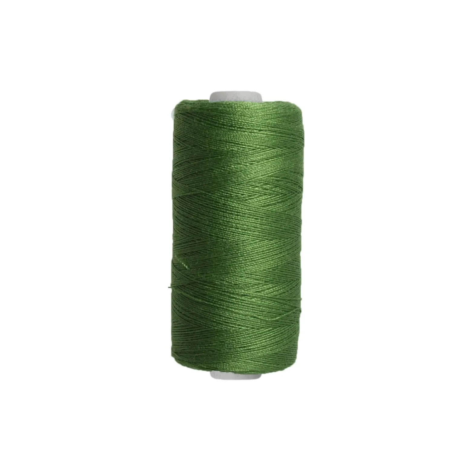 Fil polyester tous tissus - vert olive - 500m