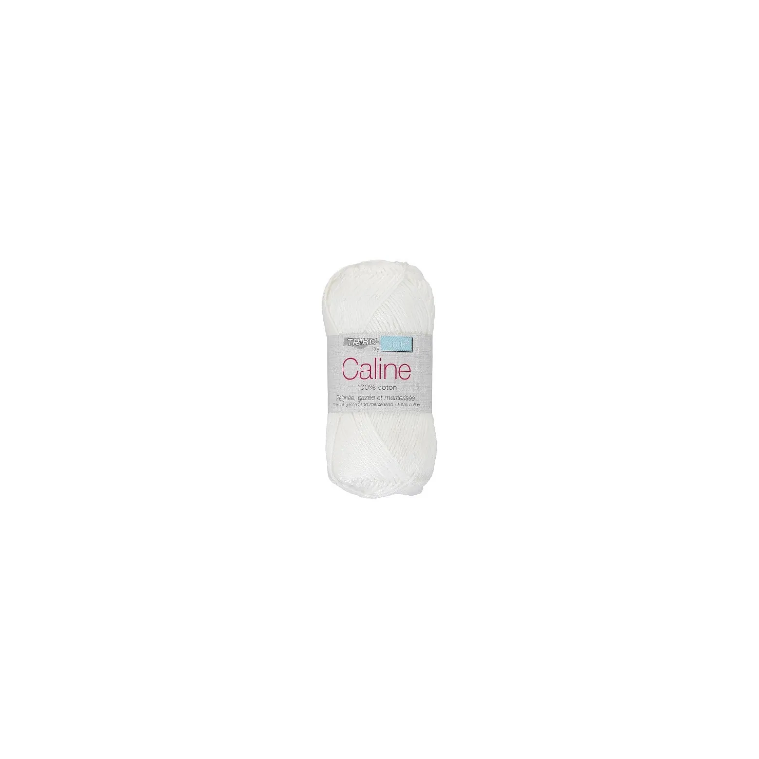 Fil à tricoter Câline n°101 - blanc