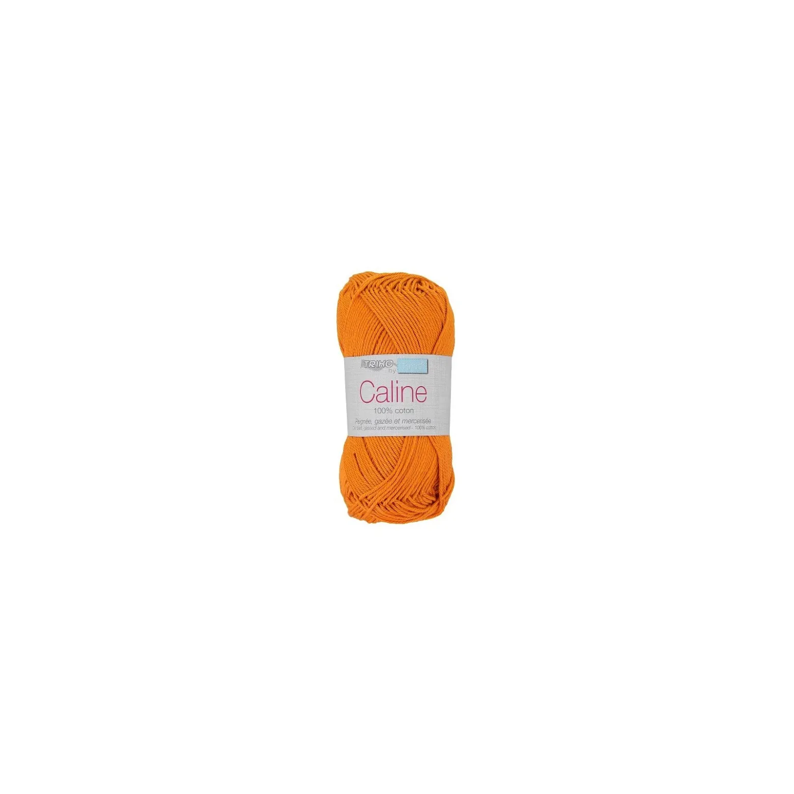 Fil à tricoter Câline n°120 - orange
