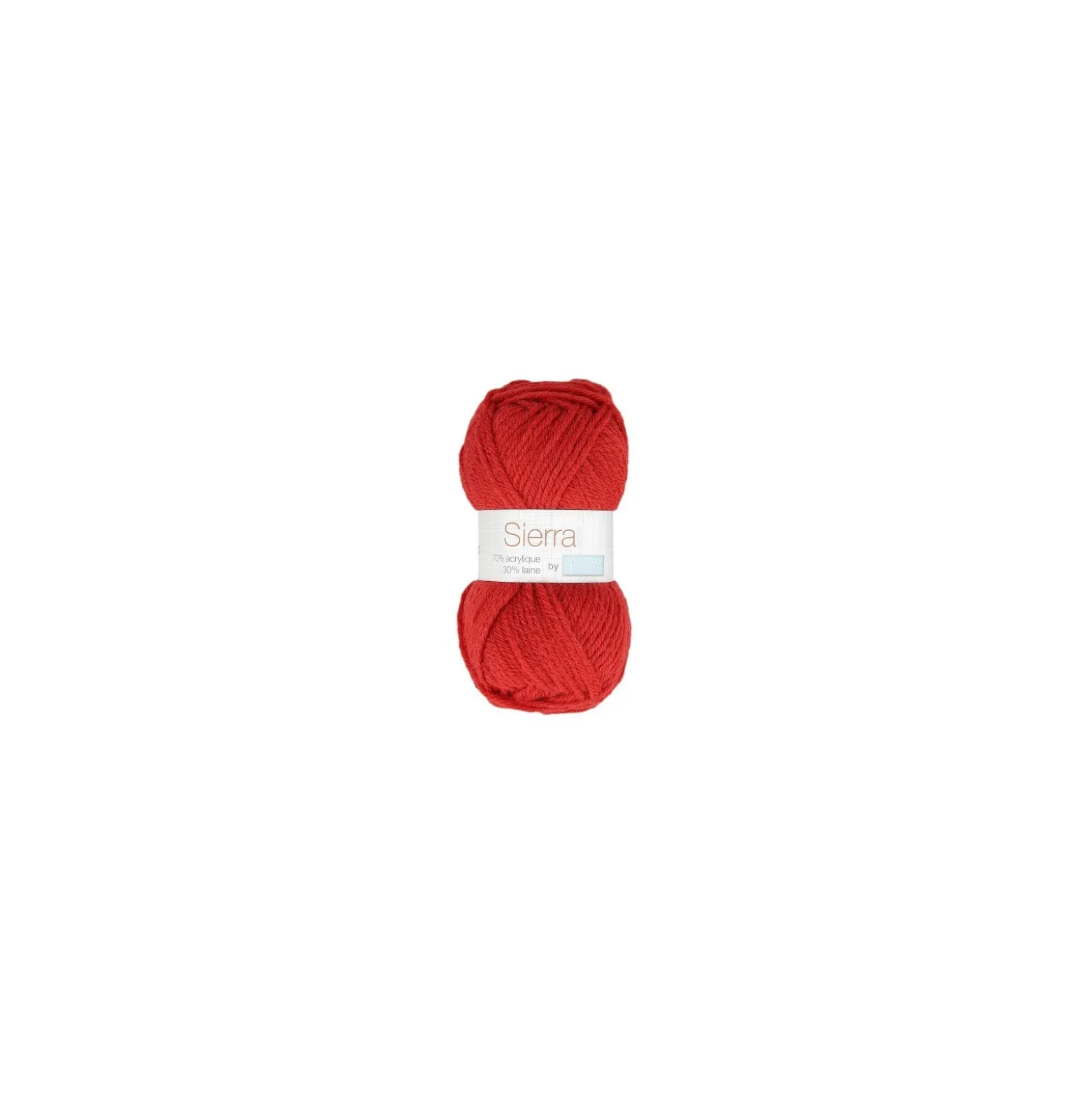 Fil à tricoter Sierra n°106 - rouge