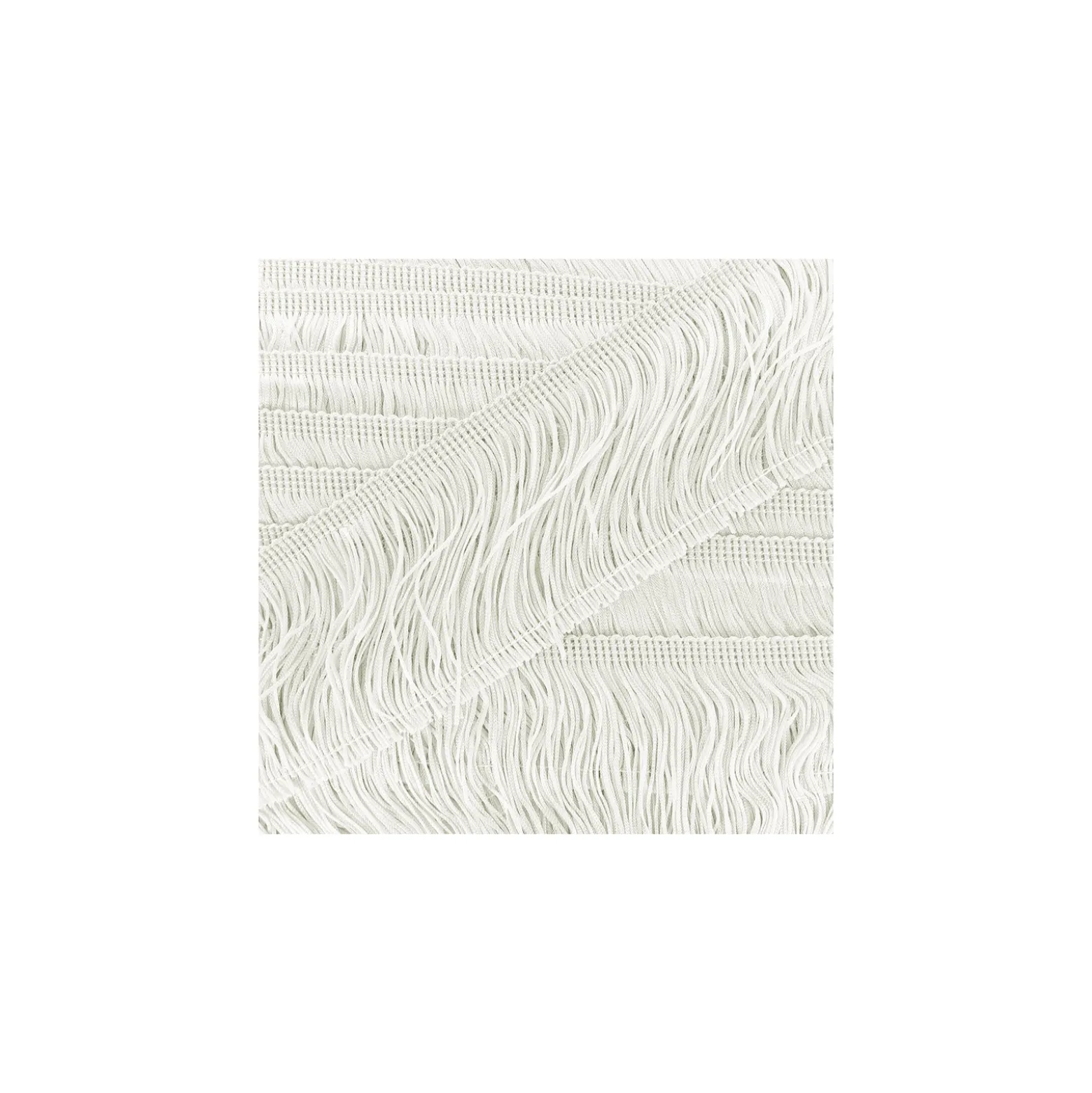 Franges Charleston écru 10cm x 50cm