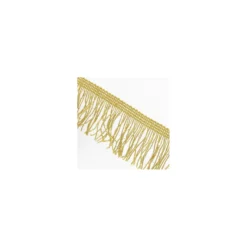 Franges Charleston lurex doré 5cm x 50cm