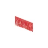 Franges Charleston rouge 5cm x 50cm