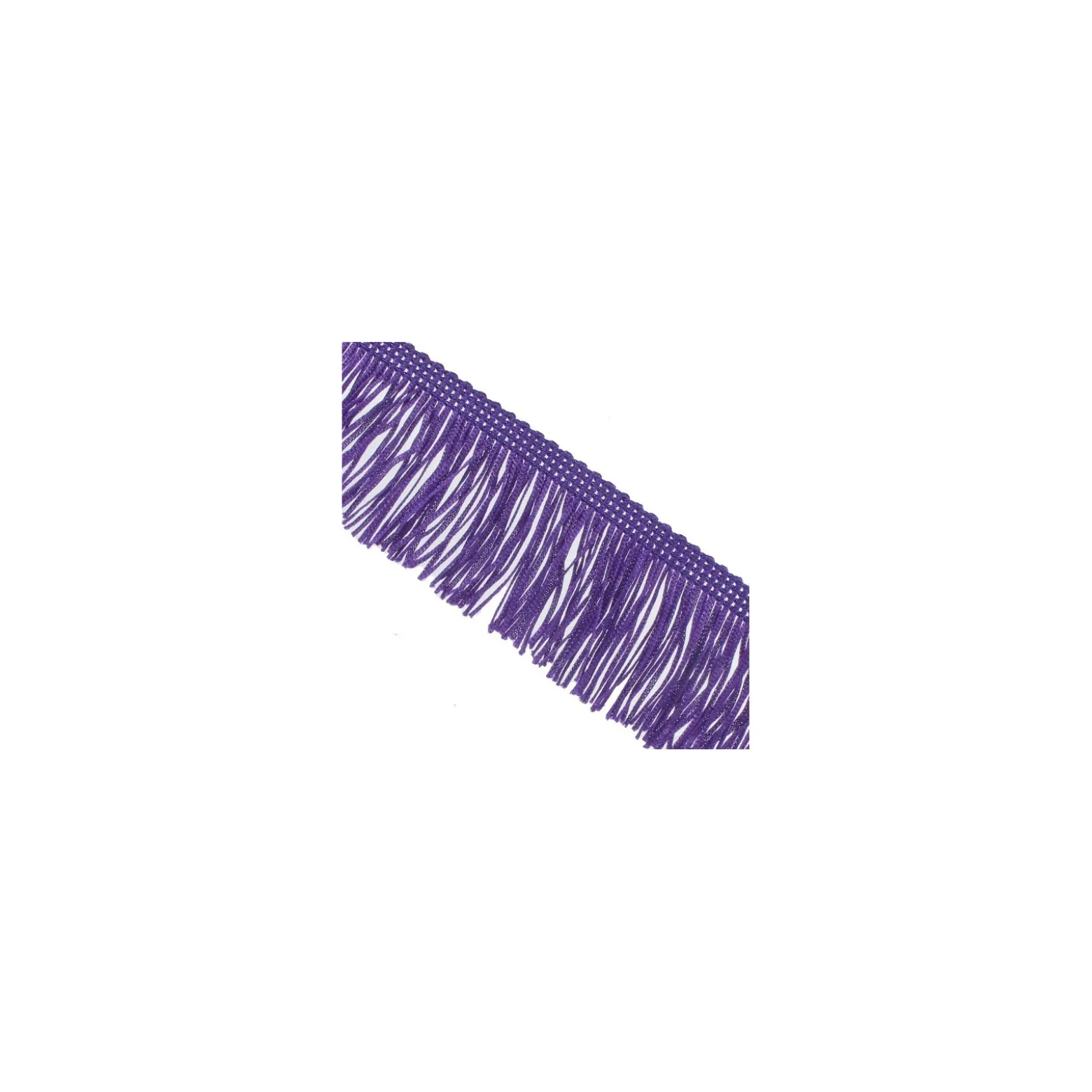 Franges Charleston violet 5cm x 50cm