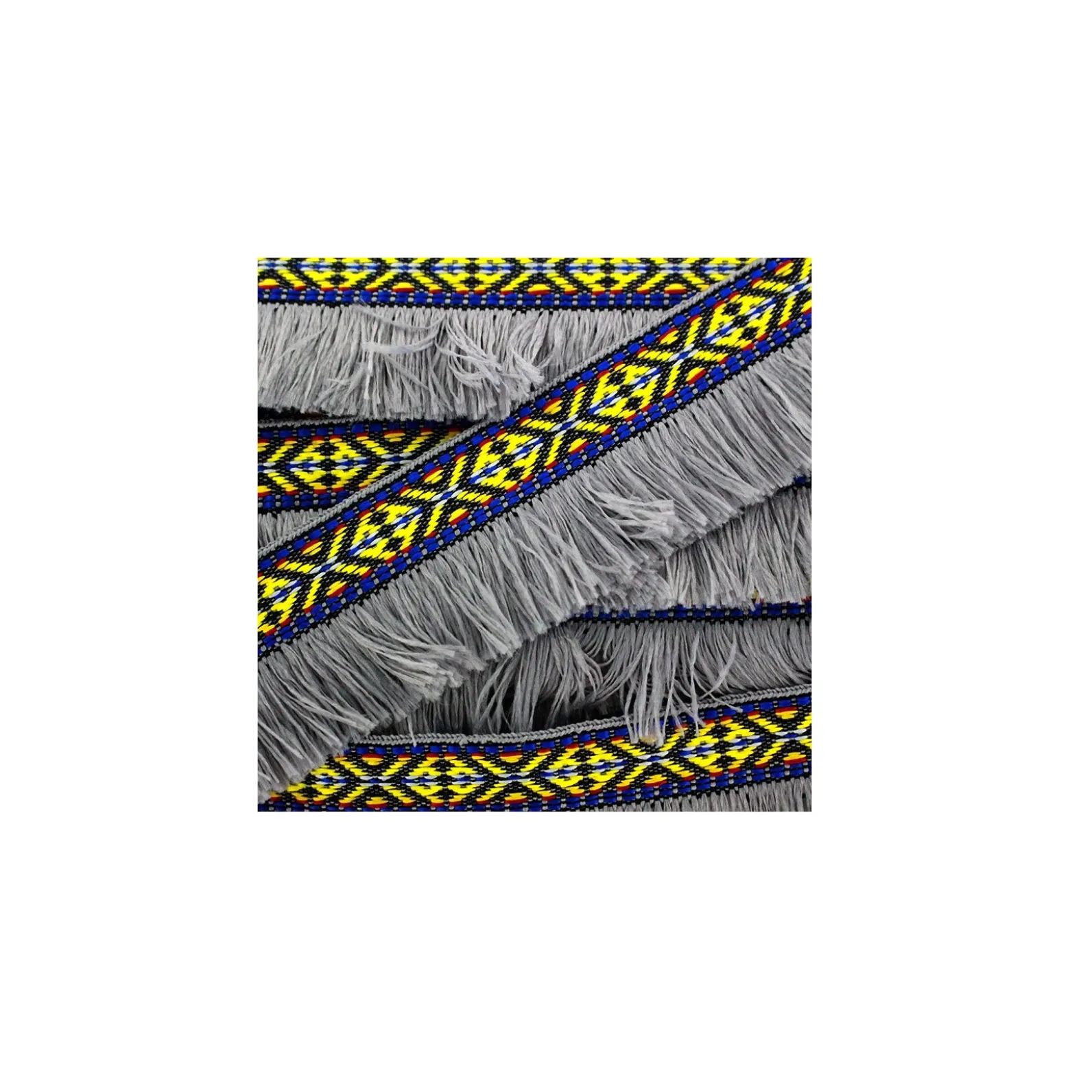 Franges Paracas - gris