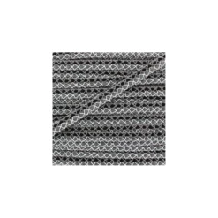 Galon Brocart double cordon noir x 1 m