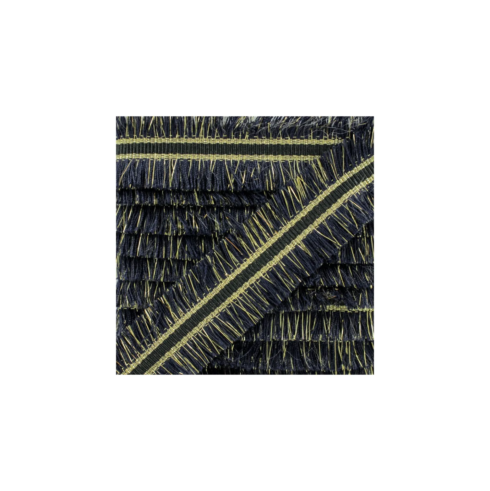 Galon Double Franges NightChik - Marine