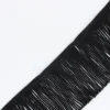 Galon à Franges 90mm Sixtine - noir