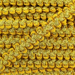 Galon Gala lurex jaune et doré