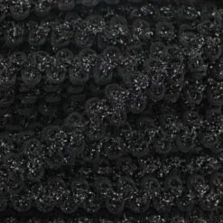 Galon Gala lurex noir