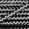 Galon Gala lurex noir et argenté
