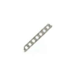 Galon India thermocollant Squares argent x 50cm