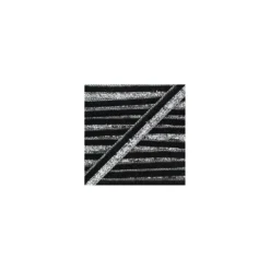 Galon Lurex disco 10mm noir