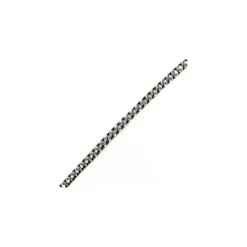 Galon Pastilles thermocollant argent x 50cm