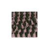 Galon Petits Pompons à Franges Lurex - Kaki/Rose