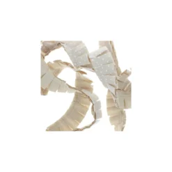 Galon Plissé Tulle Plumetis - Beige x 50cm