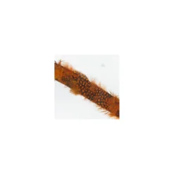 Galon plume feutrine orange x 20 cm