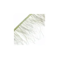 Galon Plumes d'Autruche Rio 14 cm - Pistache x 50cm