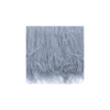 Galon Plumes d'Autruche Rio 14 cm - Gris x 50cm