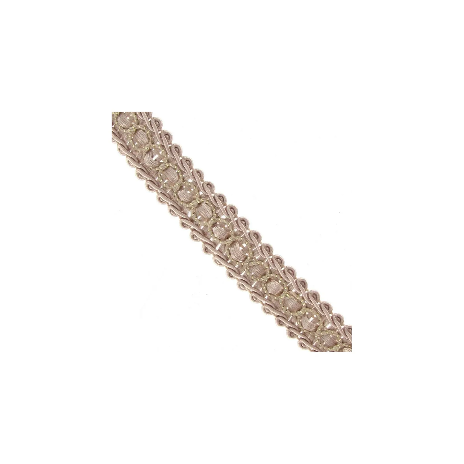 Galon robe 13mm beige clair