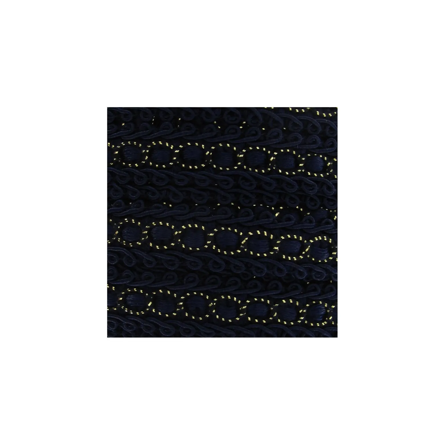Galon robe 13mm bleu nuit