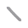 Galon robe 13mm gris clair