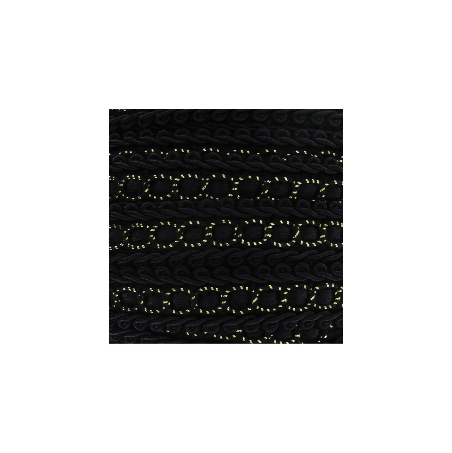 Galon robe 13mm noir