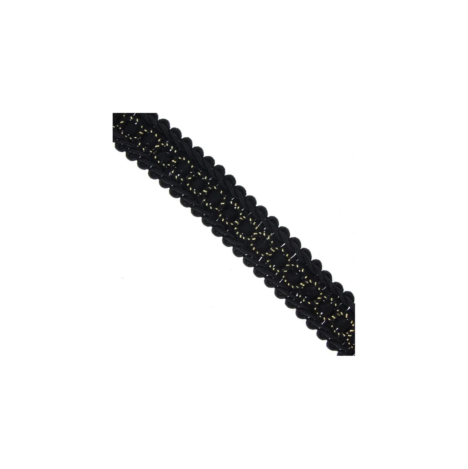Galon robe 13mm noir