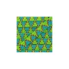 Galon réversible ZigZag - vert/bleu