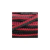 Galon tissé à franges Jamayca - multi noir et rouge