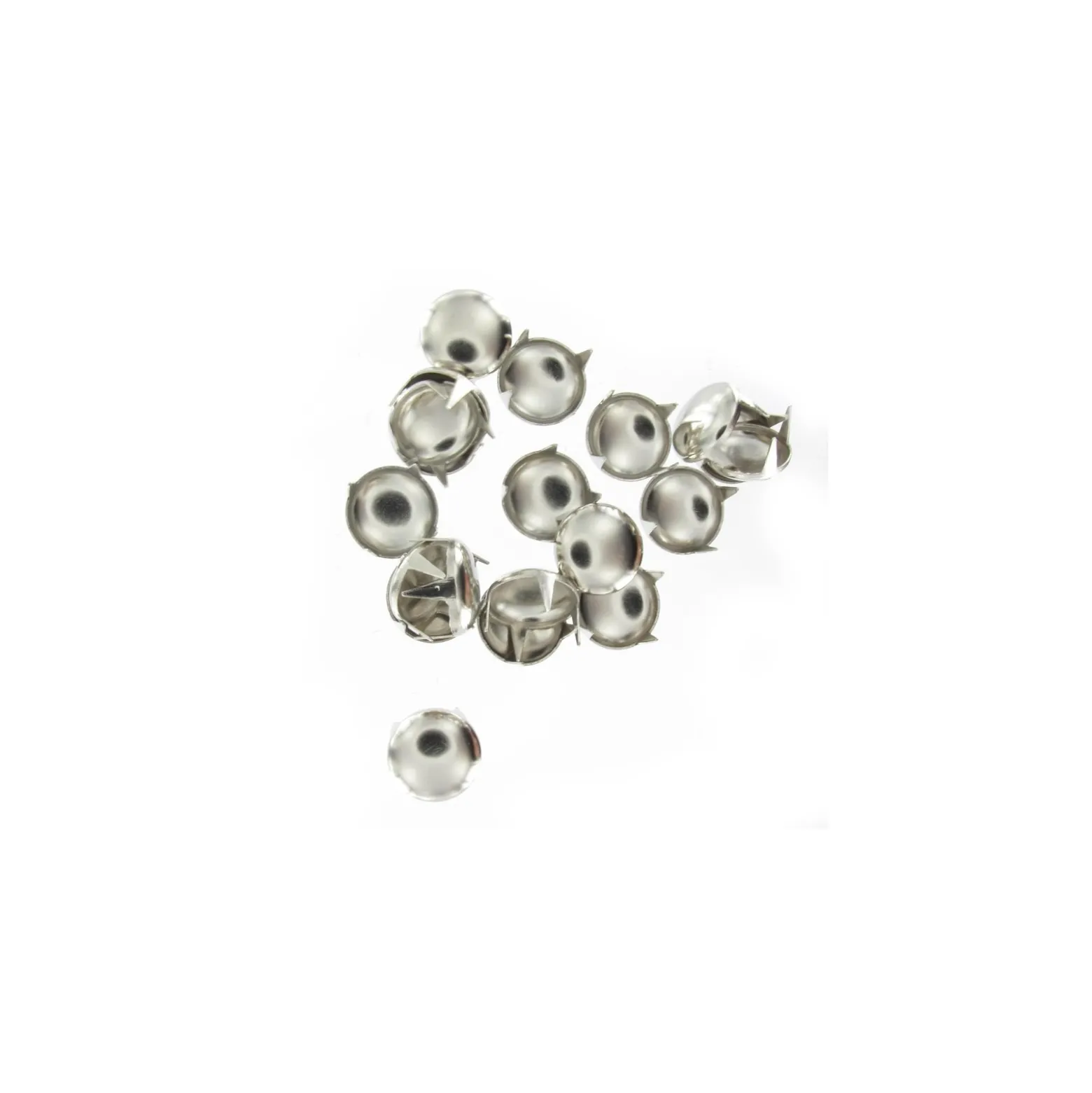 Griffes rond pointe argent