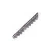 Guipure Fleurs Filet 15 mm Violet