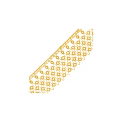 Guipure Kora 70 mm - Miel x 50cm