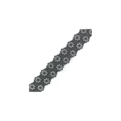 Guipure Paquerette 40 mm - anthracite