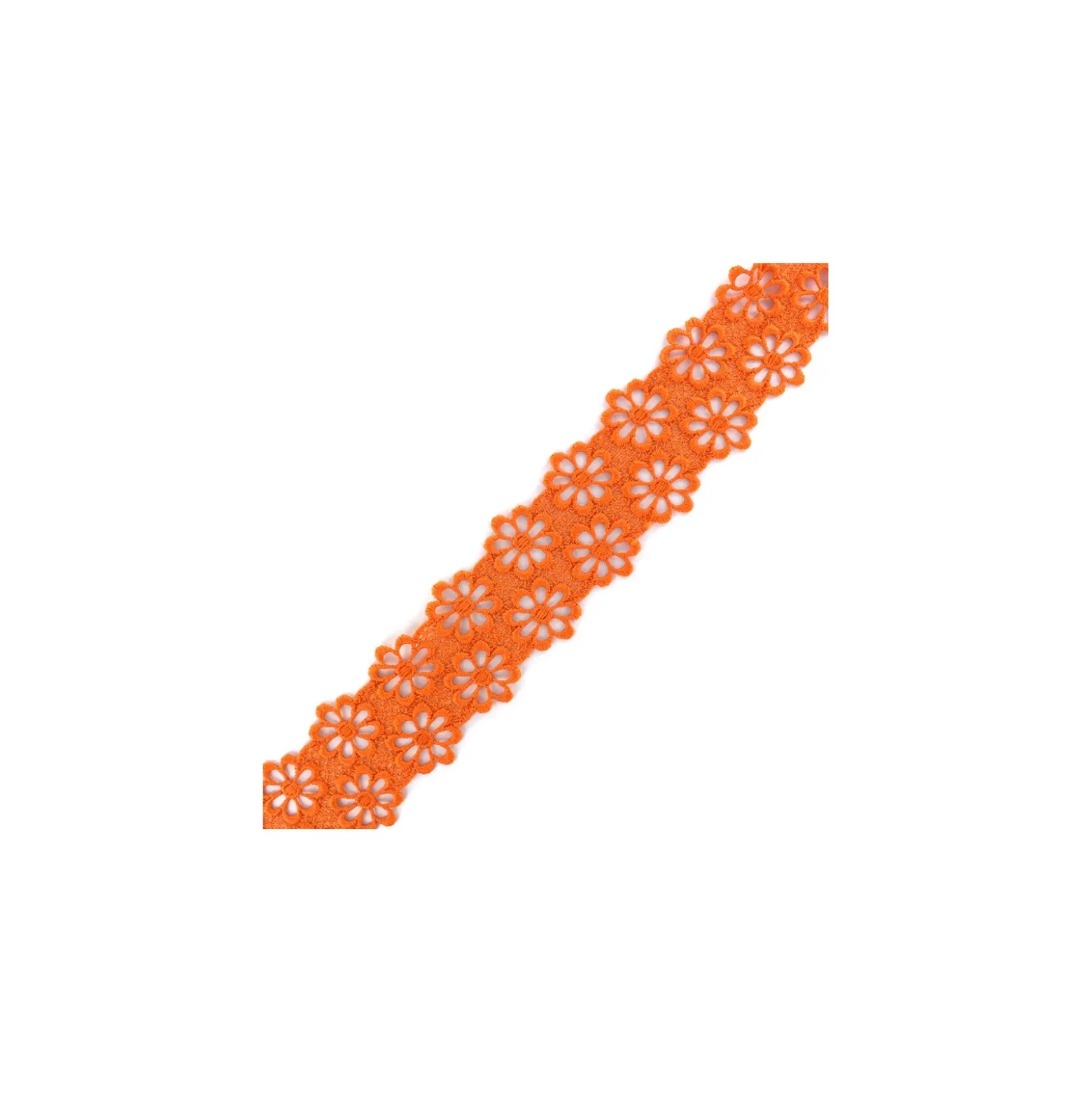 Guipure Paquerette 40 mm - orange