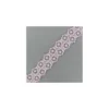 Guipure Paquerette 40 mm - rose clair