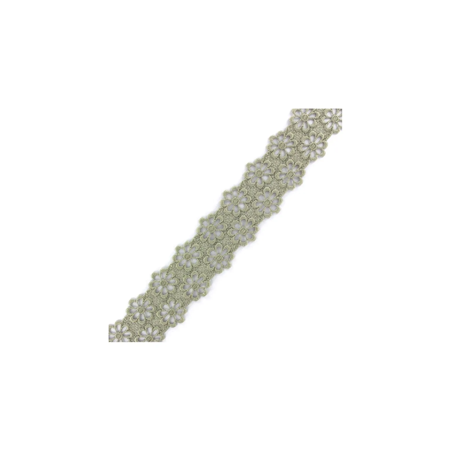 Guipure Paquerette 40 mm - taupe