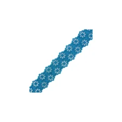 Guipure Paquerette 40 mm - turquoise