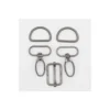 Kit bouclerie pour sacs et bananes - 25 mm nickel noir