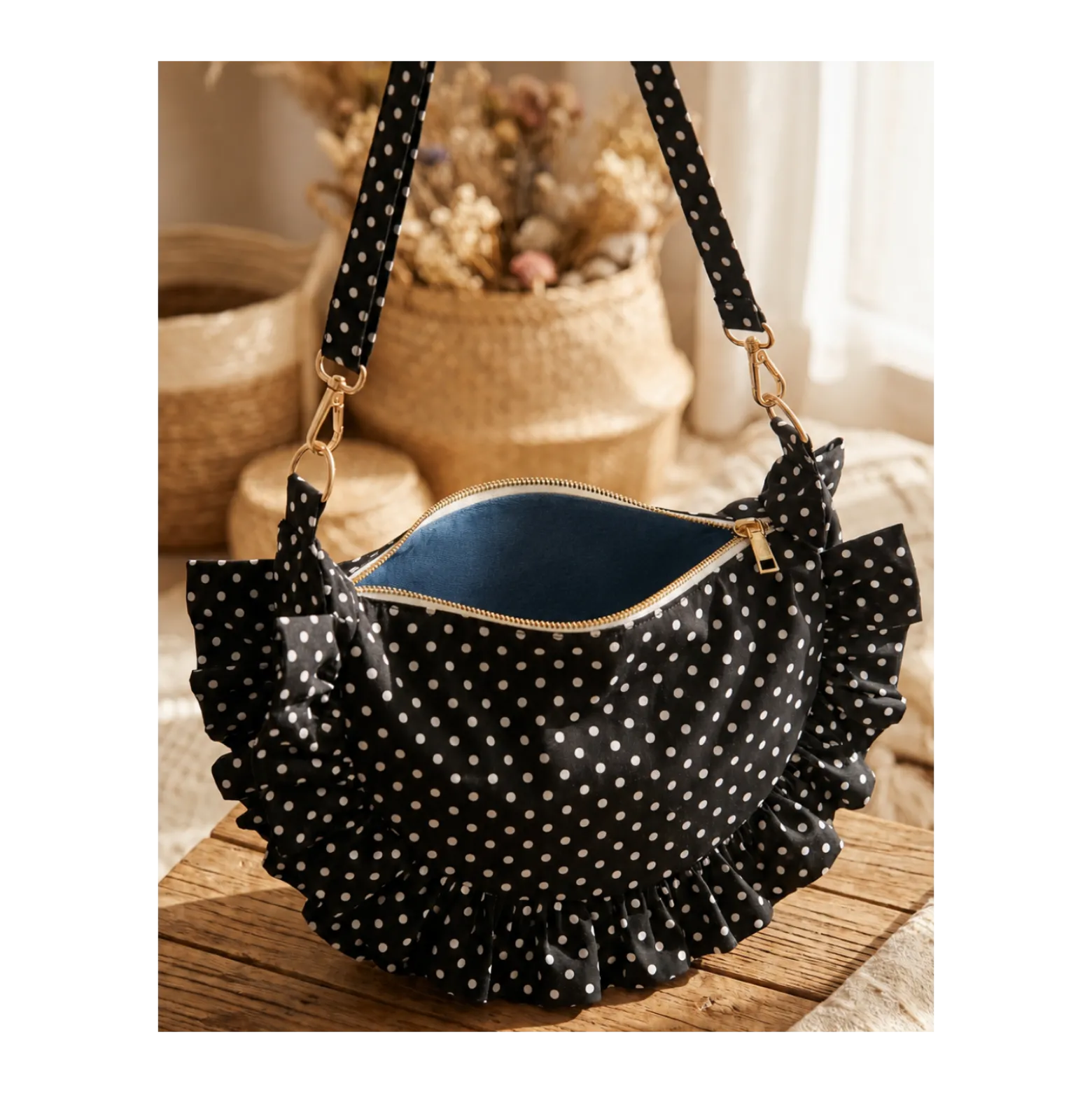 Kit couture sac demi-lune