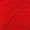 Lacet aspect daim rouge