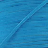 Lacet aspect daim turquoise