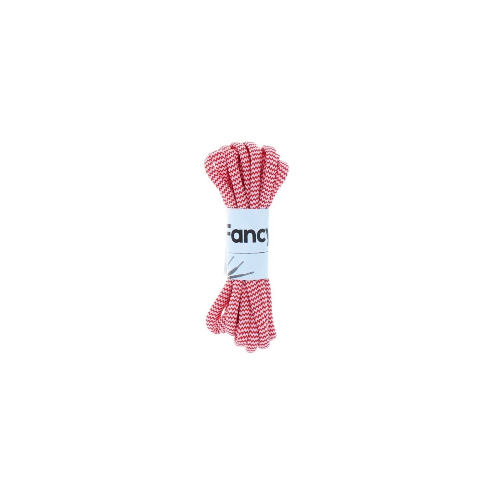 Lacet Chaussure Chevron 130 cm (La Paire) - Rouge