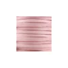 Lacette aspect cuir 5 mm - rose