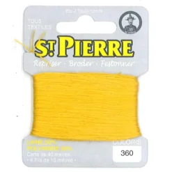 Laine Saint Pierre pour repriser / broder - or n°360