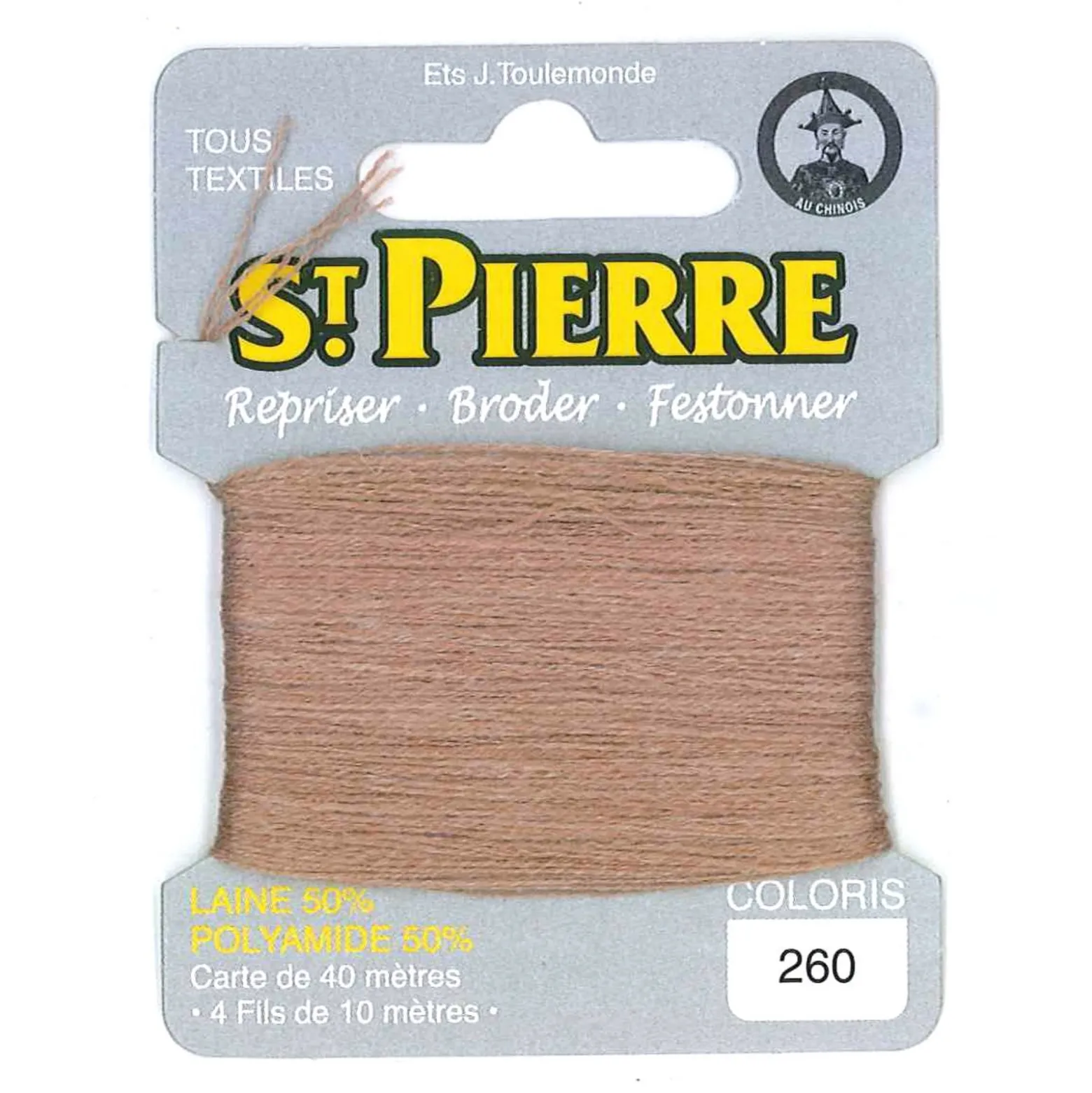 Laine Saint Pierre pour repriser / broder - automne n°260