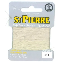 Laine Saint Pierre pour repriser / broder - lichen n°841