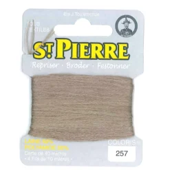 Laine Saint Pierre pour repriser / broder - beige clair n°257