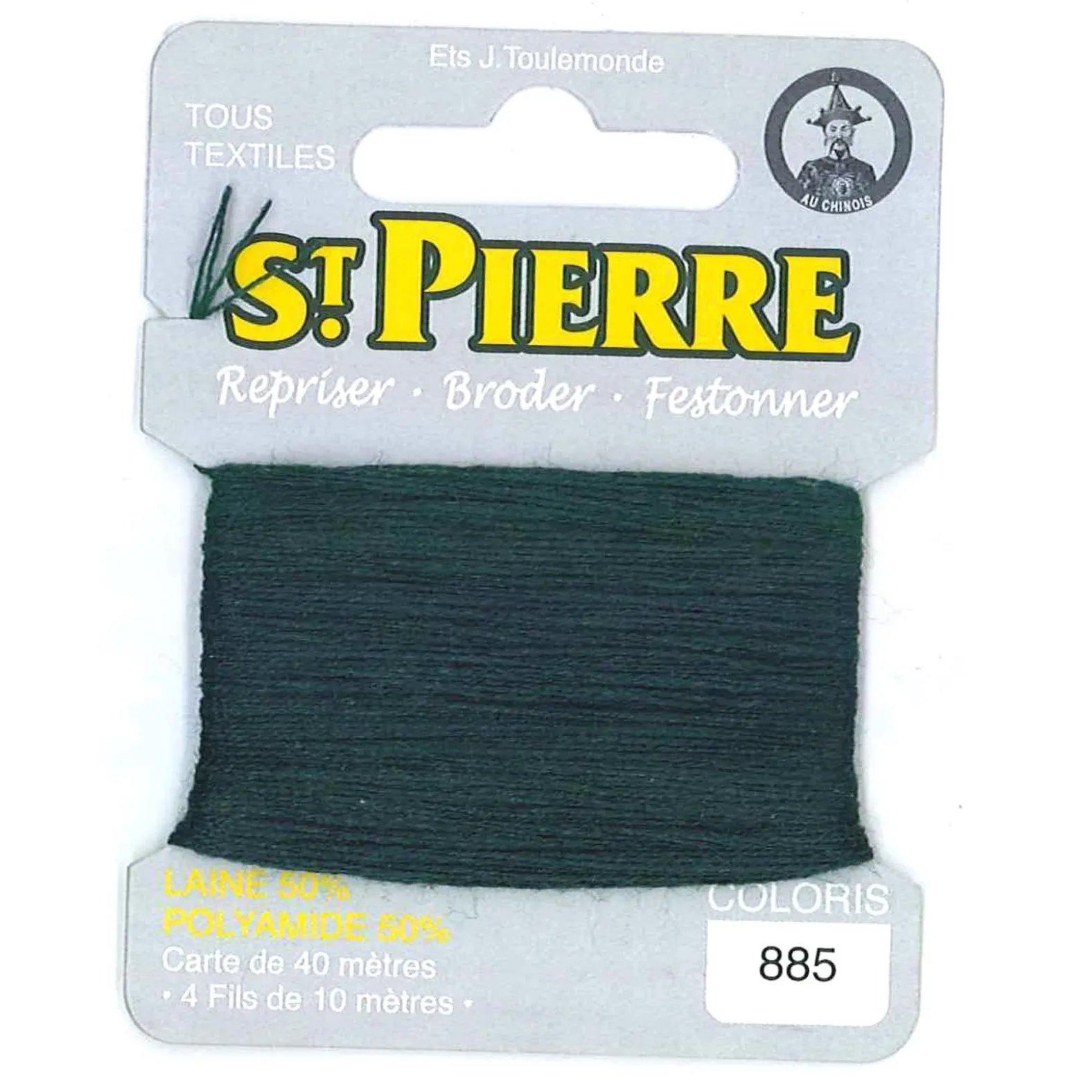 Laine Saint Pierre pour repriser / broder - lierre n°885